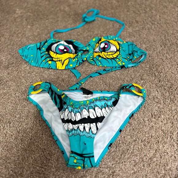 Vintage rare Iron Fist zombie bikini NEW horror - Picture 3 of 4